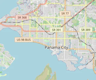 Area schools map